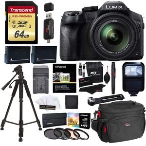 Panasonic LUMIX DMC FZ300 4K Point and Shoot Camera with Leica DC Lens 24X Zoom